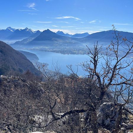 Entre Lac d'Annecy et montagnes, golf et parapente à pieds Talloires Exterior foto